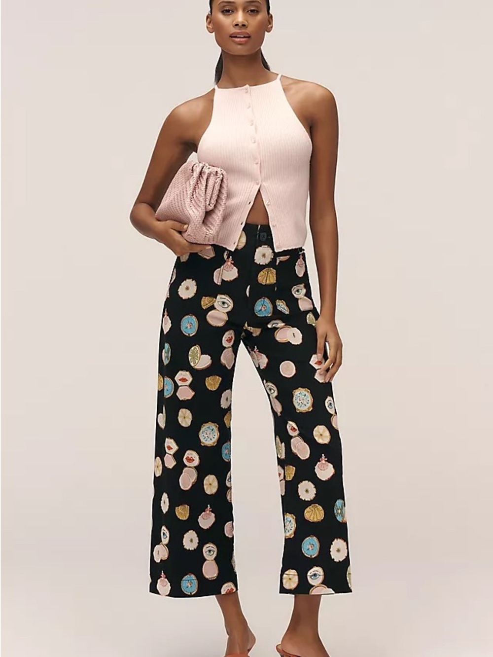 Maeve The Colette Crop Wide-Leg Pants - Picture 4 of 4